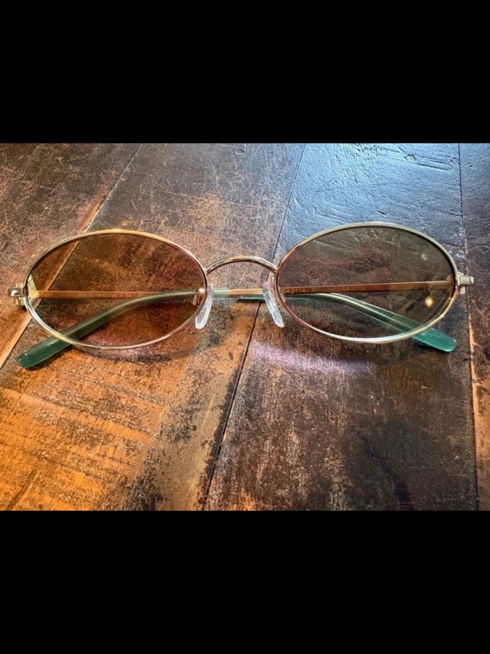 Vintage Emporio Armani EA2114 oval sunglasses